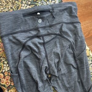 Lululemon Athletica Heather Gray Leggings